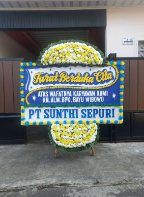 Papan Bunga Duka di Ciengang